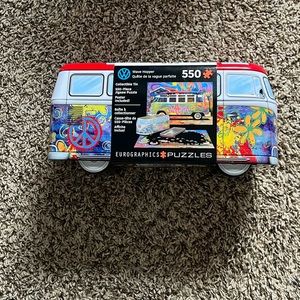 Cute puzzle in tin, never opened